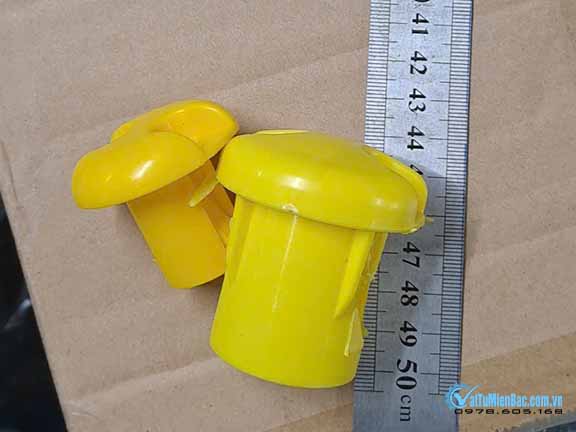 Nắp nhựa bịt đầu thép D8-D16| An  toàn cho công trình xây dựng