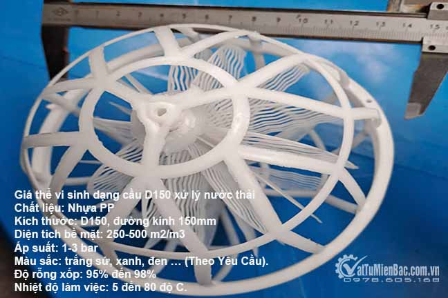 Cầu Nhựa Vi Sinh D150 – Giải Pháp Lọc Sinh Học Hiệu Quả Cho Hệ Thống Xử Lý Nước Thải Cầu Nhựa Vi Sinh D150 – Giải Pháp Lọc Sinh Học Hiệu Quả Cho Hệ Thống Xử Lý Nước Thải