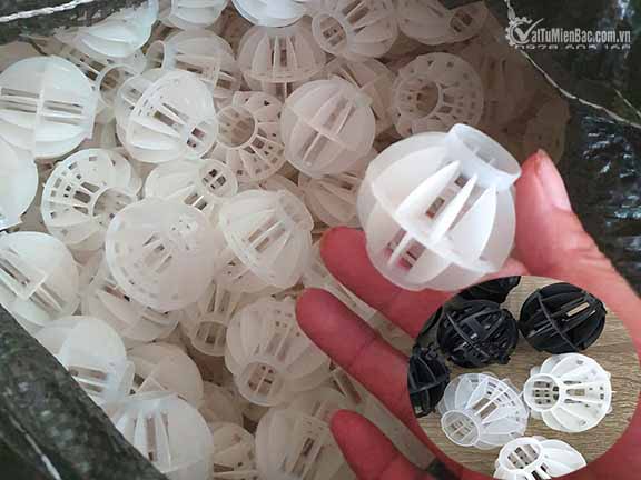 Giá thể vi sinh dạng cầu D50