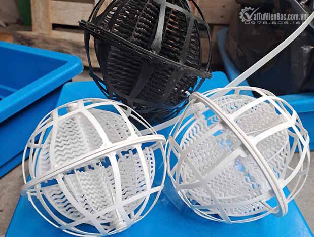 Giá thể vi sinh dạng cầu 