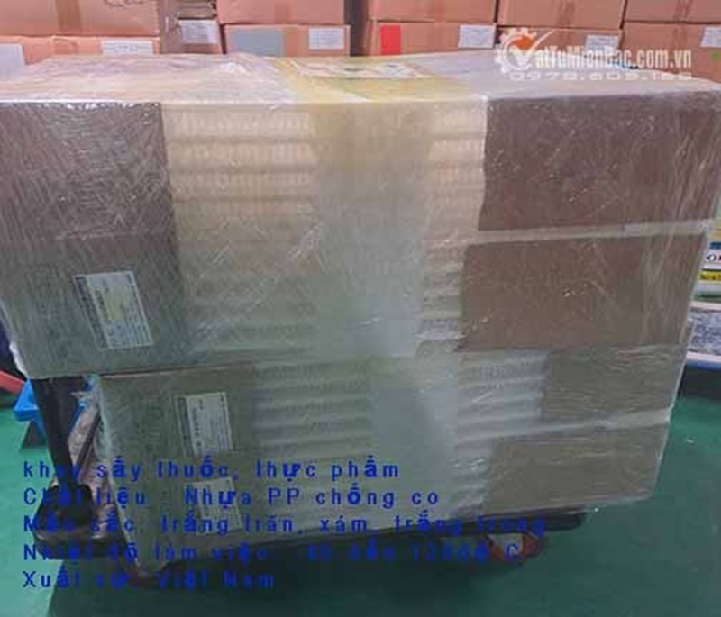 Những lưu ý khi sử dụng khay nhựa sấy