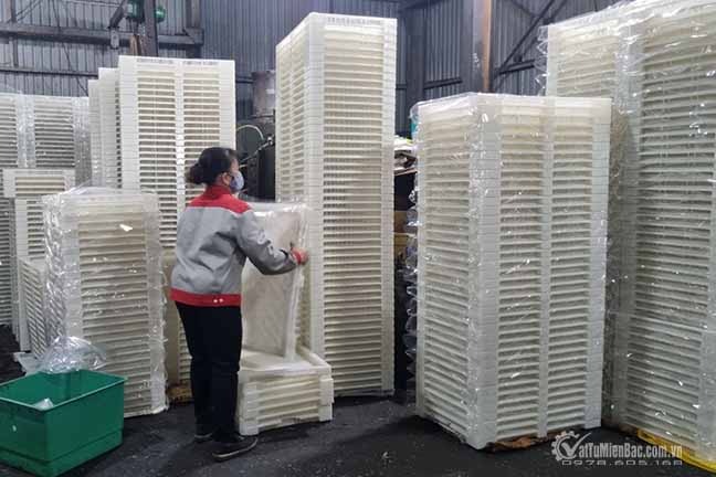 khay sấy nhựa trong ngành công nghiệp thực phẩm